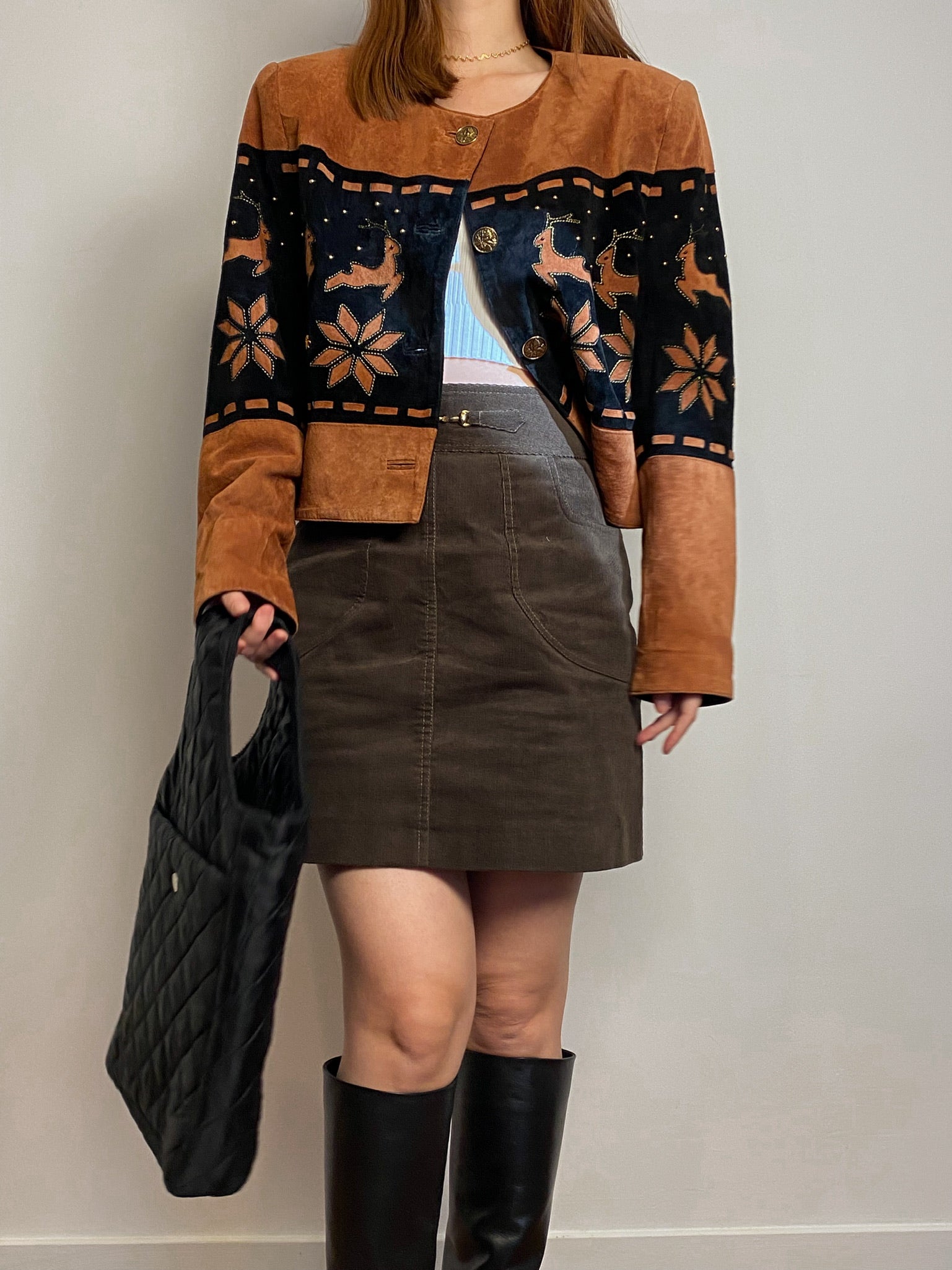 Vintage suede jacket