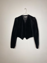 Charger l&#39;image dans la galerie, Vintage Velvet puff blazer
