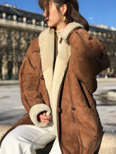 将图片加载到图库查看器，Vintage sheepskin coat
