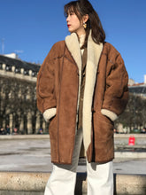 将图片加载到图库查看器，Vintage sheepskin coat
