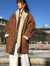 将图片加载到图库查看器，Vintage sheepskin coat
