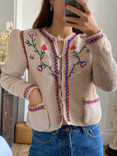 将图片加载到图库查看器，PRE-ORDER Hand knitted folk cardigan
