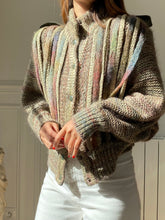 Charger l&#39;image dans la galerie, Vintage cardigan multicolore
