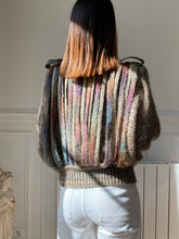 Charger l&#39;image dans la galerie, Vintage cardigan multicolore
