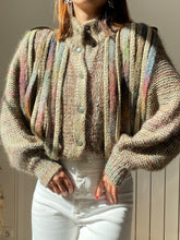 将图片加载到图库查看器，Vintage cardigan multicolore
