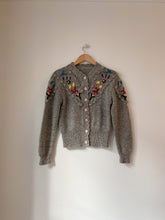 将图片加载到图库查看器，Vintage light grey cardigan
