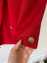 Charger l&#39;image dans la galerie, Blazer rouge Versace
