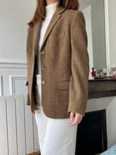 将图片加载到图库查看器，Vintage wool blazer
