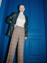 Charger l&#39;image dans la galerie, Vintage wool plaid pants
